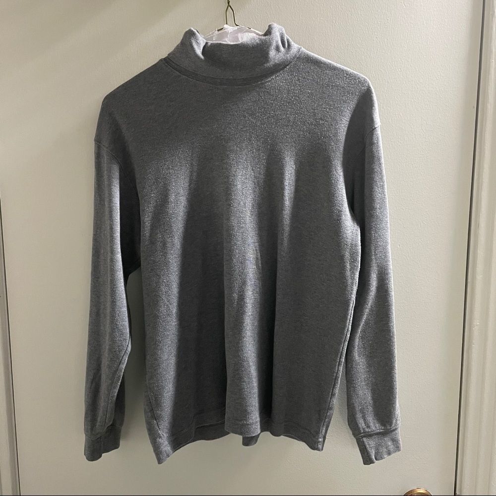 Talbots Grey Turtleneck Sweater